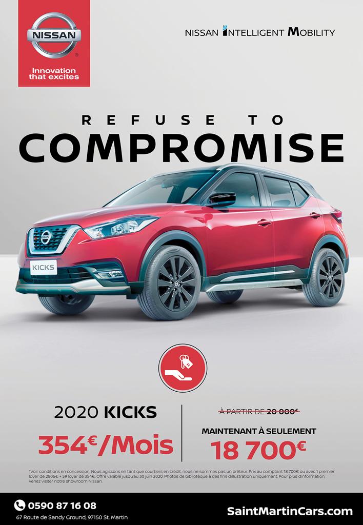 Nissan deals kicks advertisement